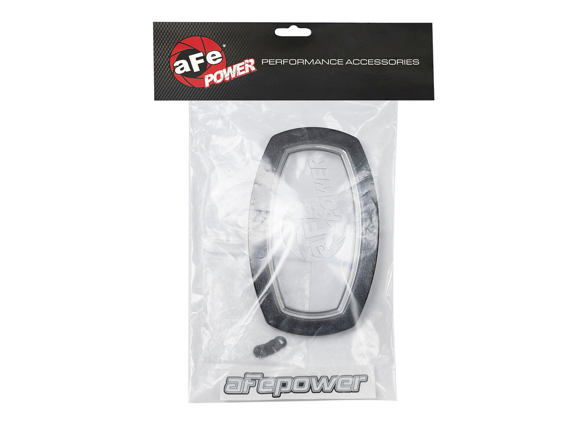 Momentum Cold Air Intake System Replacement Sight Window - Oblong Black & Clear aFe Power aFe Power