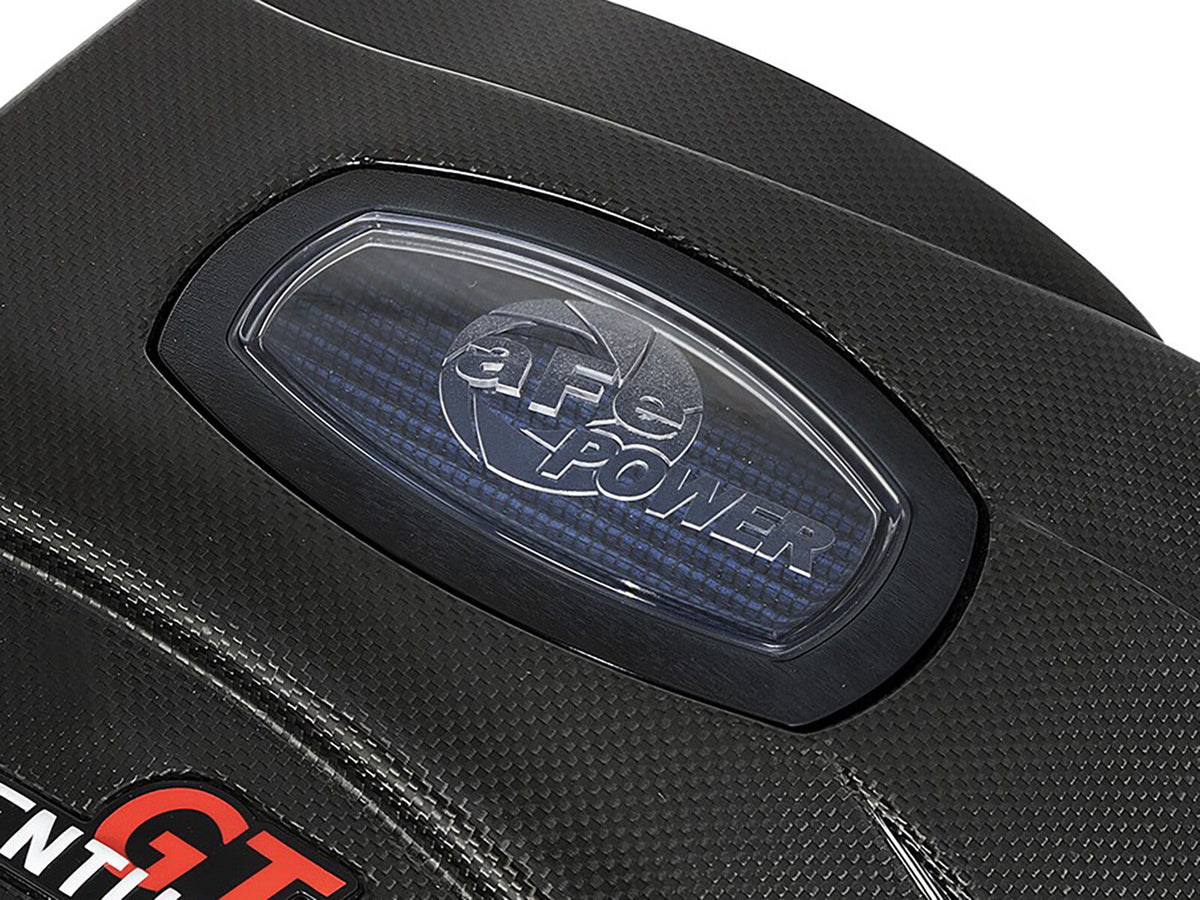 Momentum Cold Air Intake System Replacement Sight Window - Oblong Black & Clear aFe Power aFe Power