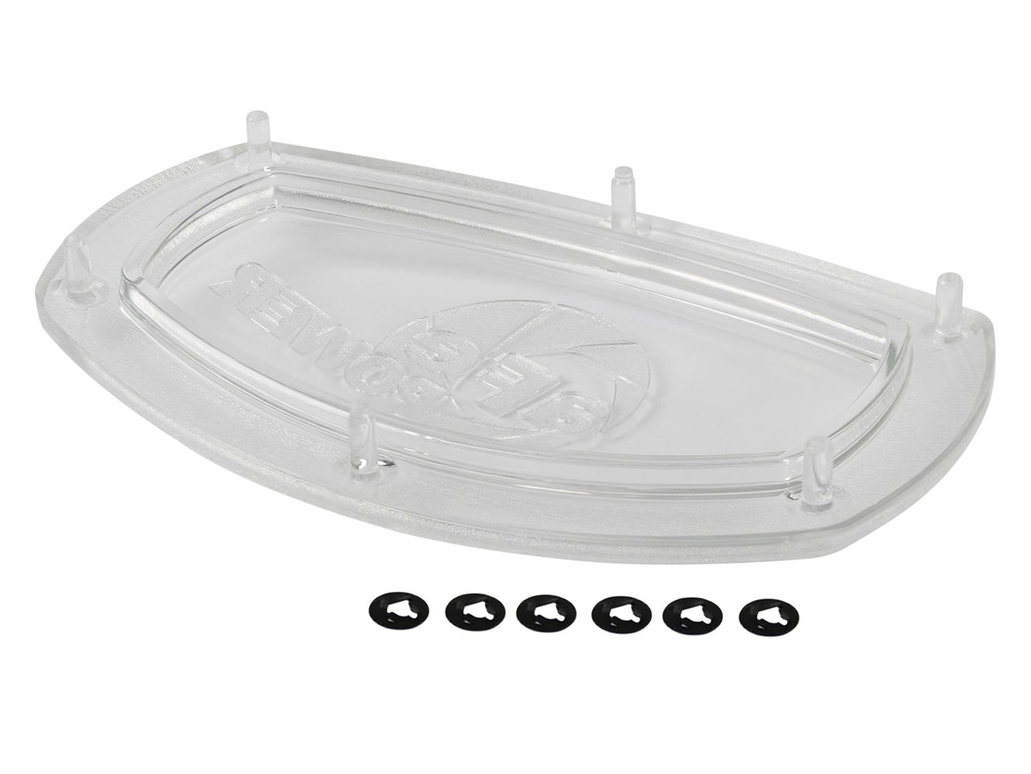 Momentum Cold Air Intake System Replacement Sight Window - Oblong Clear aFe Power