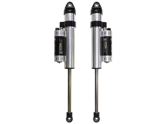 compare product 2003-2024 Toyota 4Runner 2005-2023 Toyota Tacoma 2007-2014 Toyota FJ Cruiser Front 2.5 Vs Long Travel Piggyback Reservoir W/CDCV Secondary Shocks Pair Icon Vehicle Dynamics