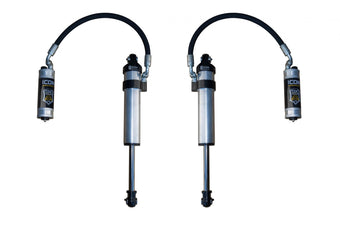 compare product 2003-2024 Toyota 4Runner 2005-2023 Toyota Tacoma 2007-2014 Toyota FJ Cruiser Front 2.5 Vs Stock Width Remote Reservoir W/CDCV Secondary Shocks Pair Icon Vehicle Dynamics