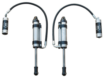 compare product 2007-2014 Toyota FJ Cruiser 2003-2024 Toyota 4Runner 2003-2009 Lexus GX470 0-3.5 Inch Lift 2.5 Vs Omega Bypass Remote Reservoir Front Secondary Shocks Pair Icon Vehicle Dynamics