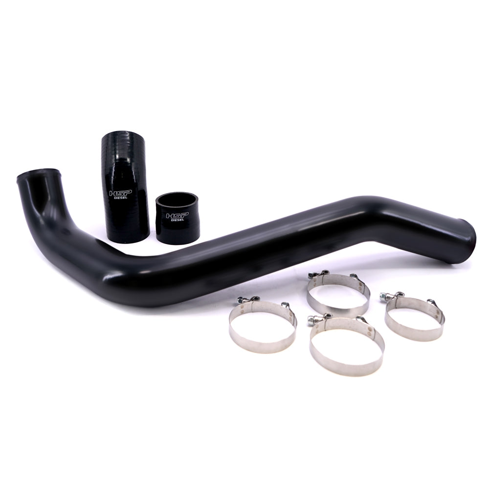 2017-2019 Chevrolet / GMC L5P Hot Side Tube Silk Satin Black - HSP Diesel