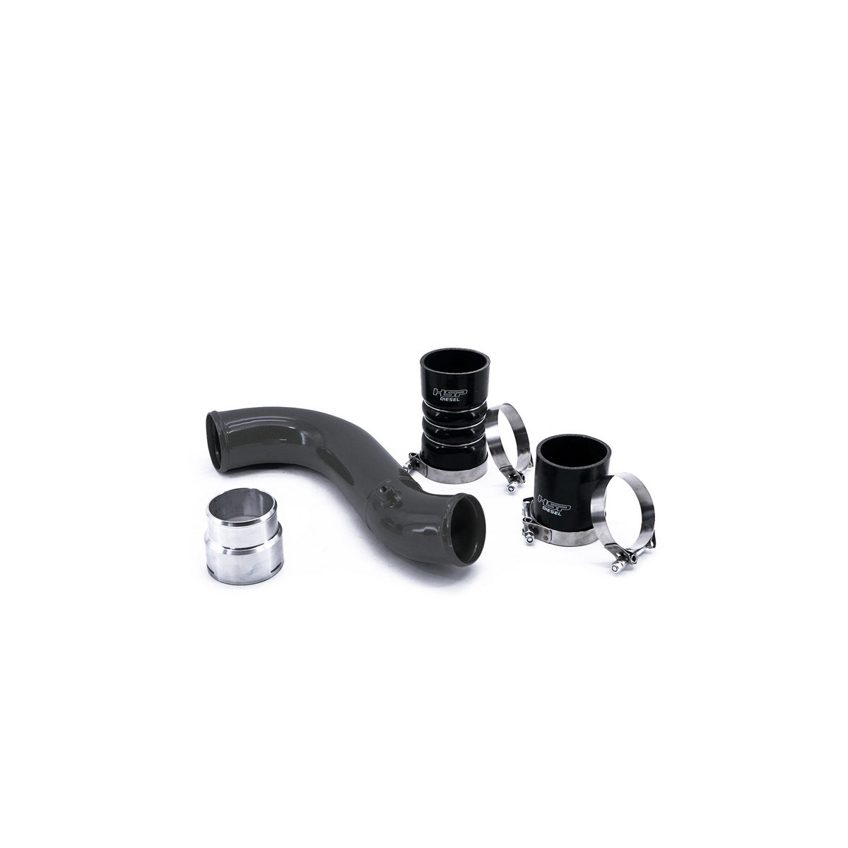2017-2019 Silverado/Sierra 2500/3500 Cold Side Tube Kingsport Grey - HSP Diesel