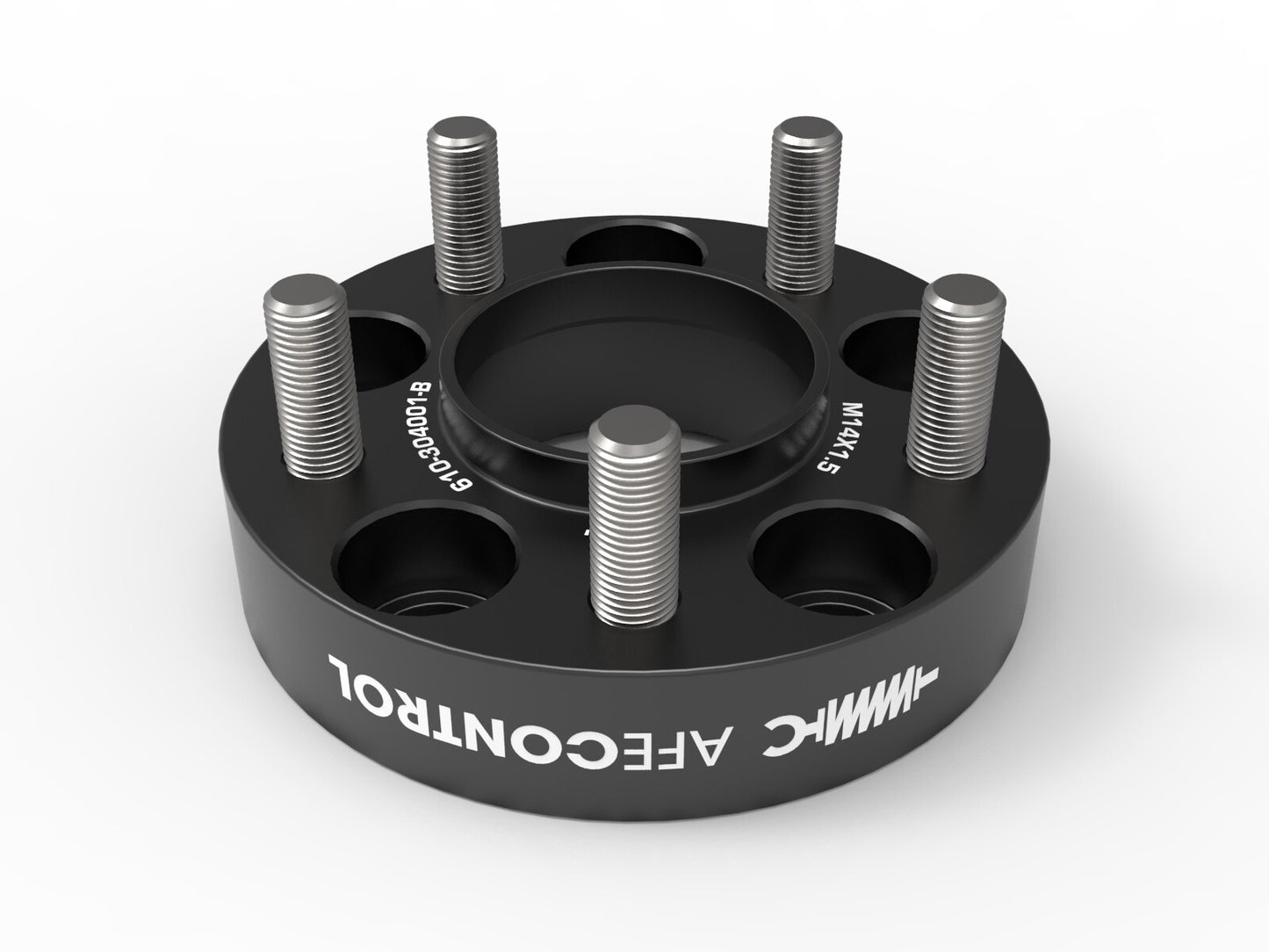 aFe Control Billet Aluminum Wheel Spacers Ford Explorer St 20-26 5x114.3, Cb 70.5mm, 1-1/4 Inch Thickness aFe Power