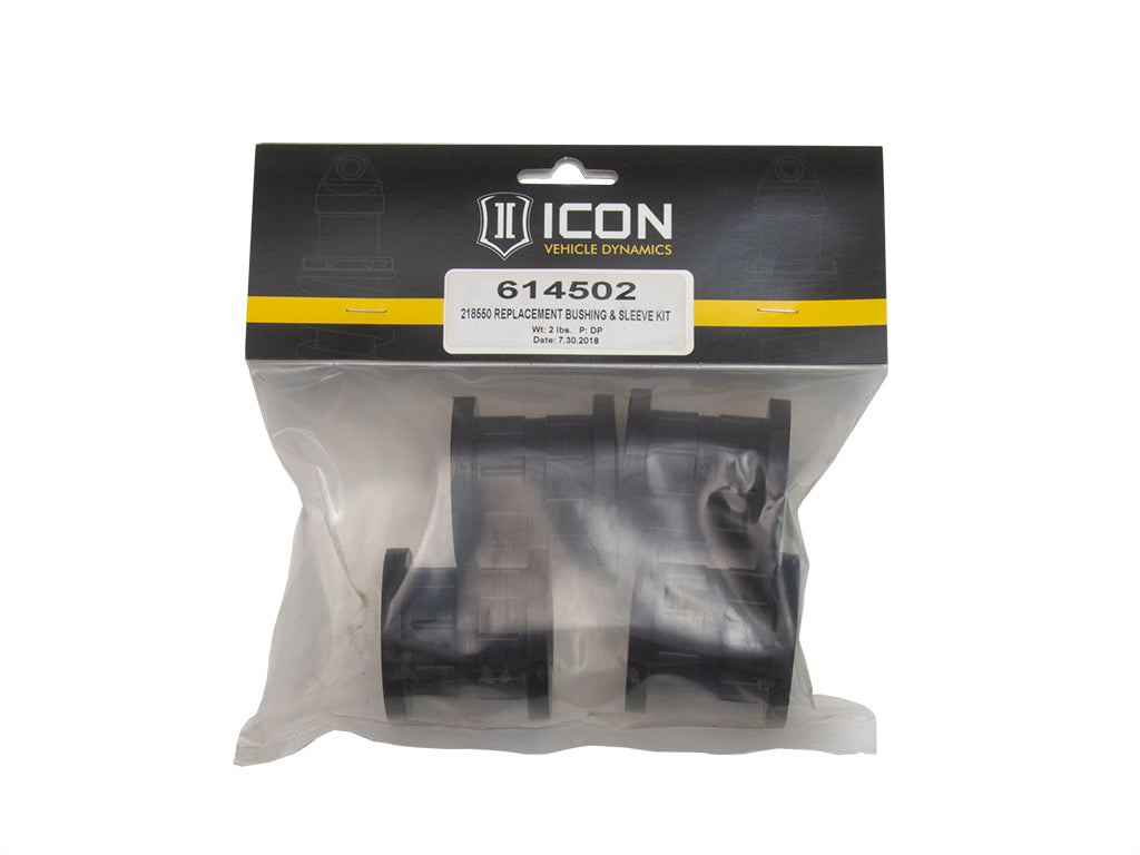 218550 Replacement Bushing And Sleeve Kit Icon Vehicle Dynamics Icon Vehicle Dynamics