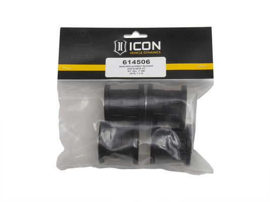 Upper Control Arm Part Numbers 58460 And 58460DJ Replacement Bushing & Sleeve Kit Icon Vehicle Dynamics Icon Vehicle Dynamics