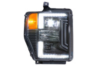 Ford Super Duty (08-10): XB Hybrid LED Headlights Plug-N-Play LED Headlights Driven Light Group