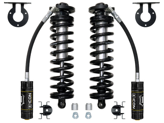 2005-2023 Ford F-250/F-350 Super Duty 4WD 2.5-3 Inch Lift V.S. 2.5 Series Coilover Conversion Kit Remote Reservoir W/ Caster Cams Icon Vehicle Dynamics Icon Vehicle Dynamics