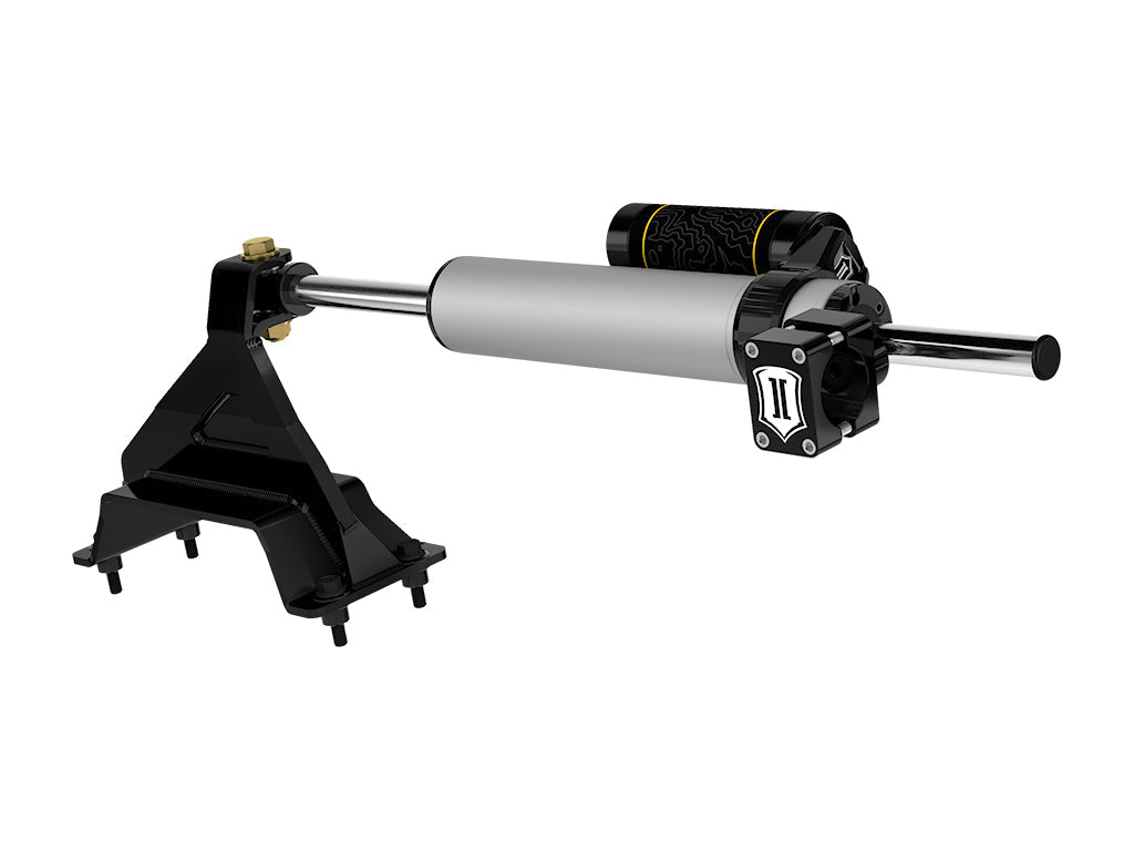 2023-2025 F-250/F-350 Ford Super Duty 4WD 2.5 Centerline Steering Stabilizer Kit Piggyback Reservoir Icon Vehicle Dynamics Icon Vehicle Dynamics