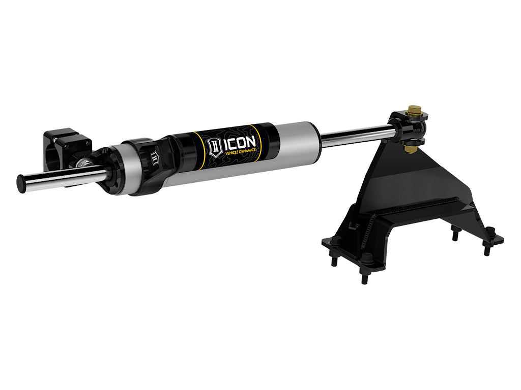 2023-2025 F-250/F-350 Ford Super Duty 4WD 2.5 Centerline Steering Stabilizer Kit Piggyback Reservoir Icon Vehicle Dynamics Icon Vehicle Dynamics