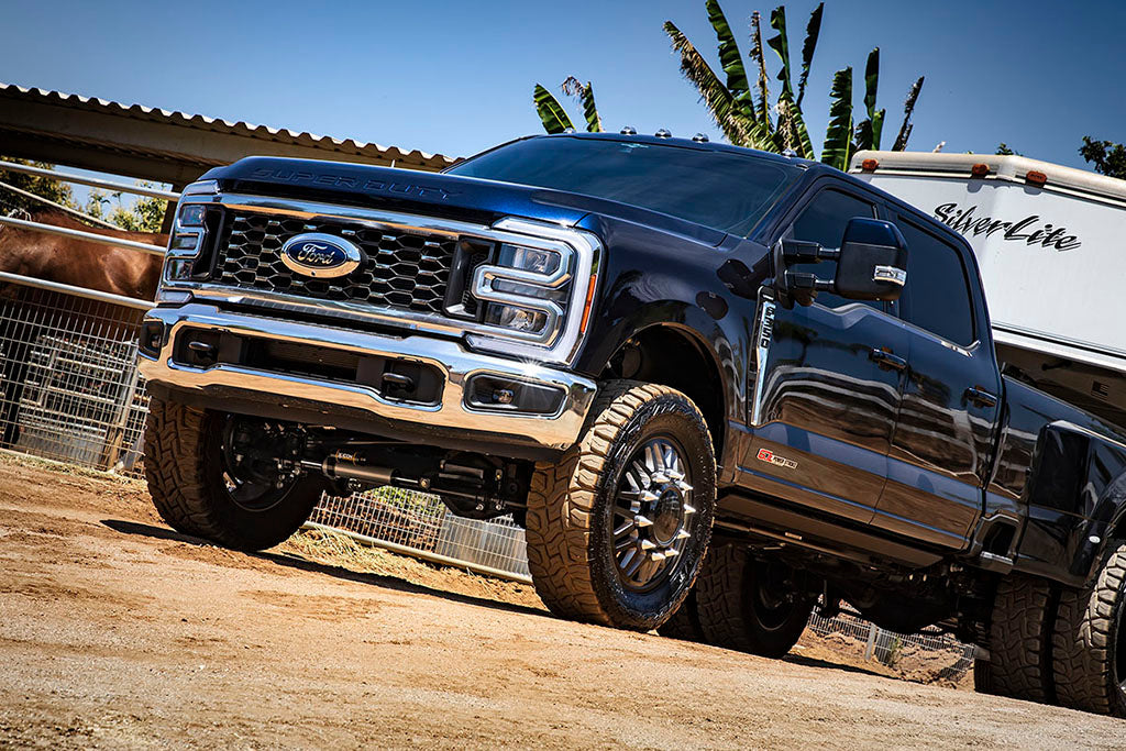 2023-2025 F-250/F-350 Ford Super Duty 4WD 2.5 Centerline Steering Stabilizer Kit Piggyback Reservoir Icon Vehicle Dynamics Icon Vehicle Dynamics
