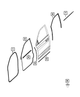Mopar Front Inner Door Belt Weatherstrip Seal 68544382AA