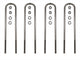2011-2025 Ford F-250/F-350 Super Duty Rear U-Bolt Kit Icon Vehicle Dynamics Icon Vehicle Dynamics
