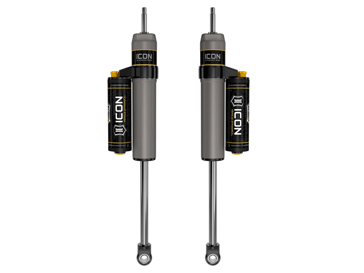 2005-2022 Ford F-250/F-350 Super Duty 4WD 4.5 Inch Lift Front 2.5 Vs Piggyback Reservoir W/ CDCV Shocks Pair Icon Vehicle Dynamics Icon Vehicle Dynamics
