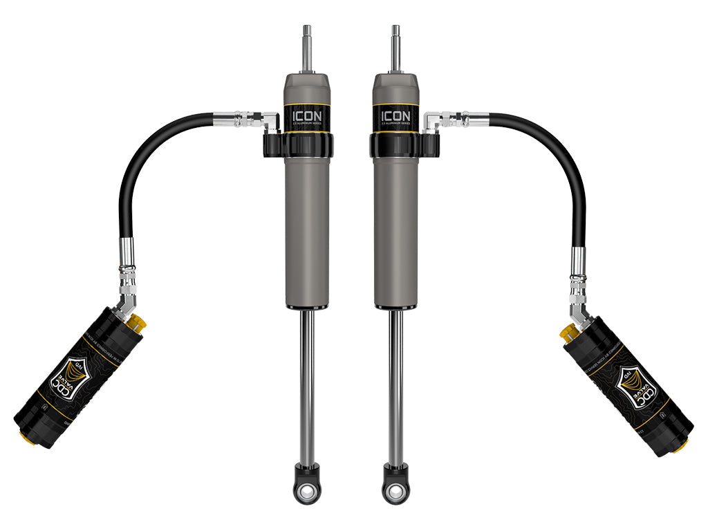 2023-2025 Ford F-250/F-350 Super Duty 4WD 4.5 Inch Lift Front V.S. 2.5 Aluminum Series Shocks Remote Reservoir W/ CDCV Pair Icon Vehicle Dynamics Icon Vehicle Dynamics