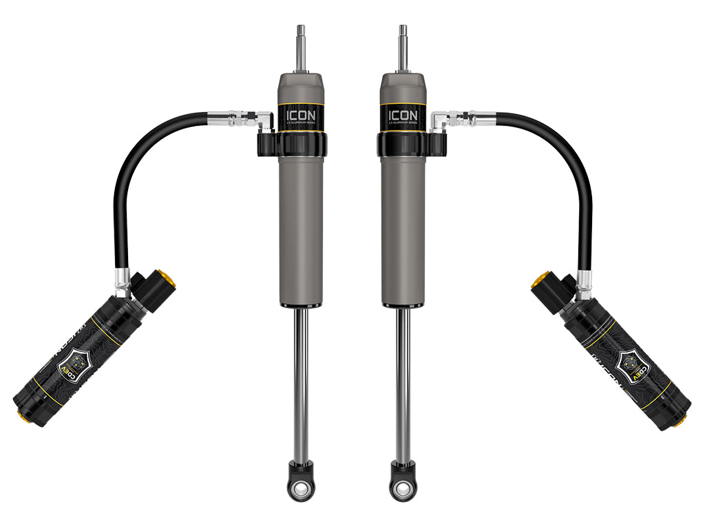 2023-2025 Ford F-250/F-350 Super Duty 4WD 4.5 Inch Lift Front V.S. 2.5 Aluminum Series Shocks Remote Reservoir W/ CDEV Pair Icon Vehicle Dynamics Icon Vehicle Dynamics
