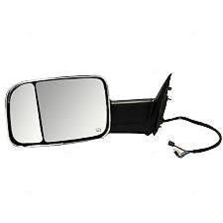 Mopar 10+ Ram 2500-5500 Trucks Factory Chrome Power Towing Mirrors mopar