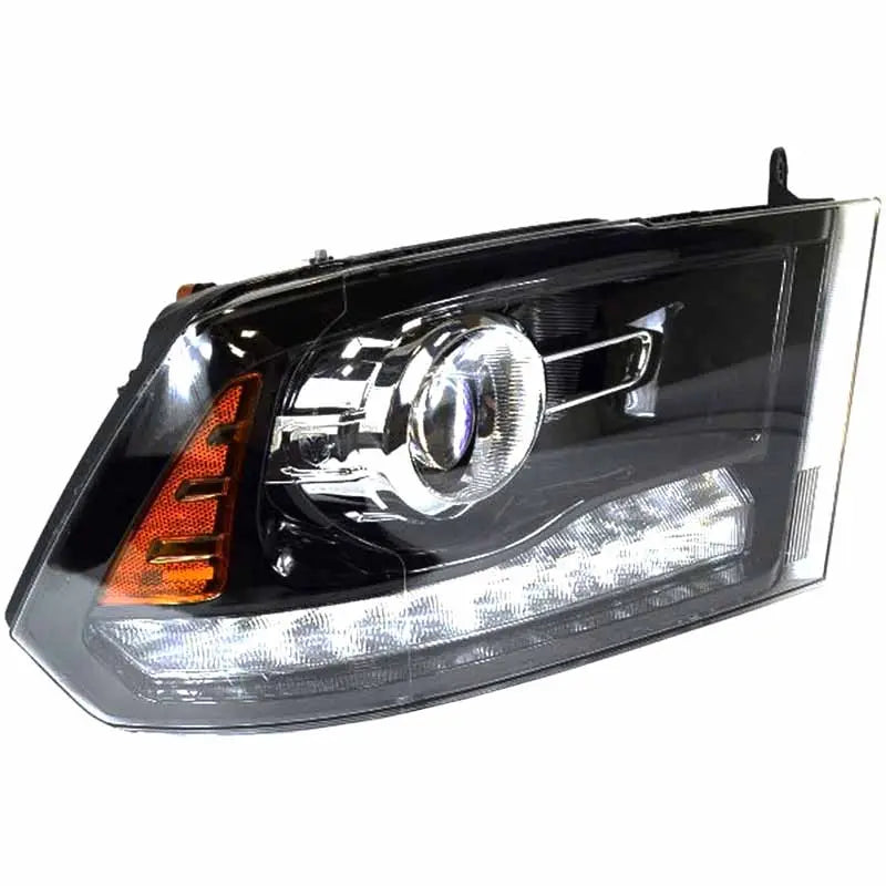 Mopar 68093220AD Black Projector Headlight Assembly (Right) mopar