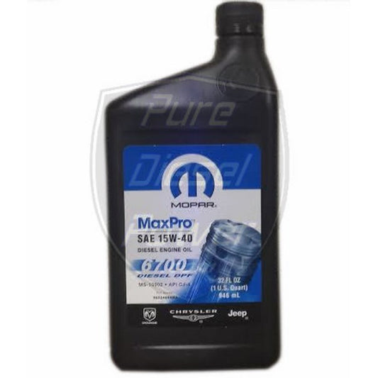 Diesel Motor Oil 15W40 - Quart mopar