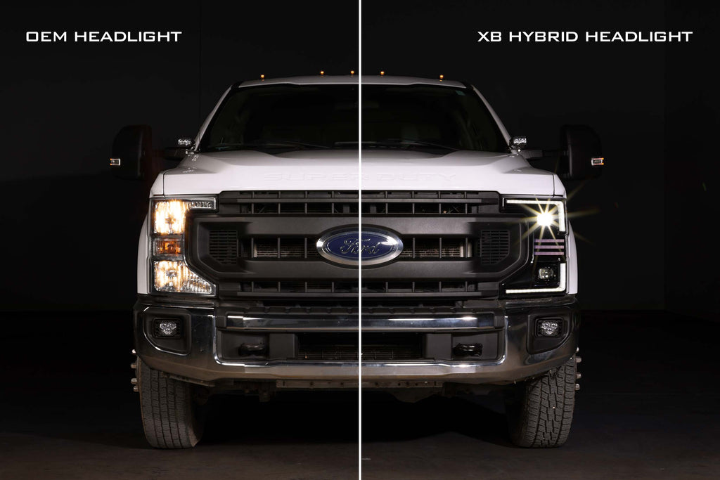 Ford Super Duty (20-22): XB Hybrid LED Headlights - TAMELESS PERFORMANCE