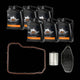 68RFE SERVICE KIT DEEP PAN (PAN GASKET, FILTERS & 4 GALLONS OF FLUID)