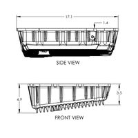 2007-2024 Ram Pickup 2500 w/ 68RFE Transmission Heavy-Duty Cast Aluminum Transmission Pan PPE