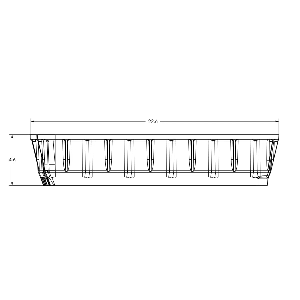 2011-2019 Ford 6.7L Heavy-Duty Cast Aluminum 6R140 Deep Transmission Pan PPE