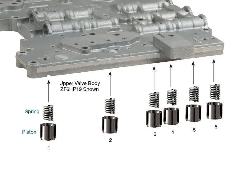 6R80 Accumulator Piston Kit