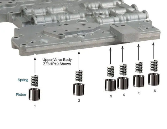 6R80 Accumulator Piston Kit