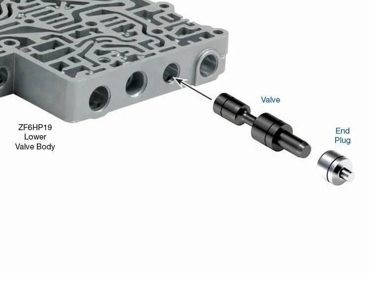 6R80 Oversized Lubrication Control Valve Kit