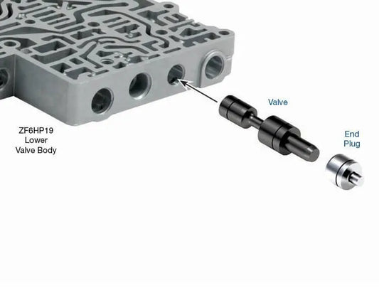 6R80 Oversized Lubrication Control Valve Kit
