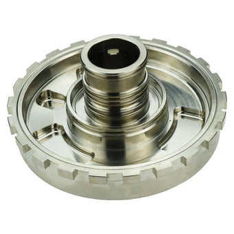 compare product Suncoast 7075 Billet Aluminum Center Support, Bare - Conventional Or Center Lube, Direct Feed, Use w/ Static Cam