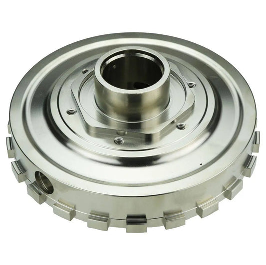 Suncoast 7075 Billet Aluminum Center Support, Bare - Dual Direct Feed, Hard Anodized