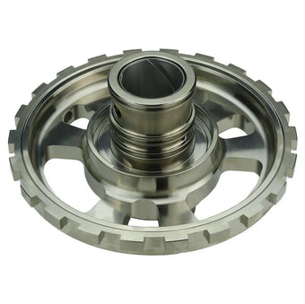 compare product Suncoast 7075 Billet Aluminum Center Support, Bare, 2-Speed - Dual Direct Feed, Used w/ 1.125