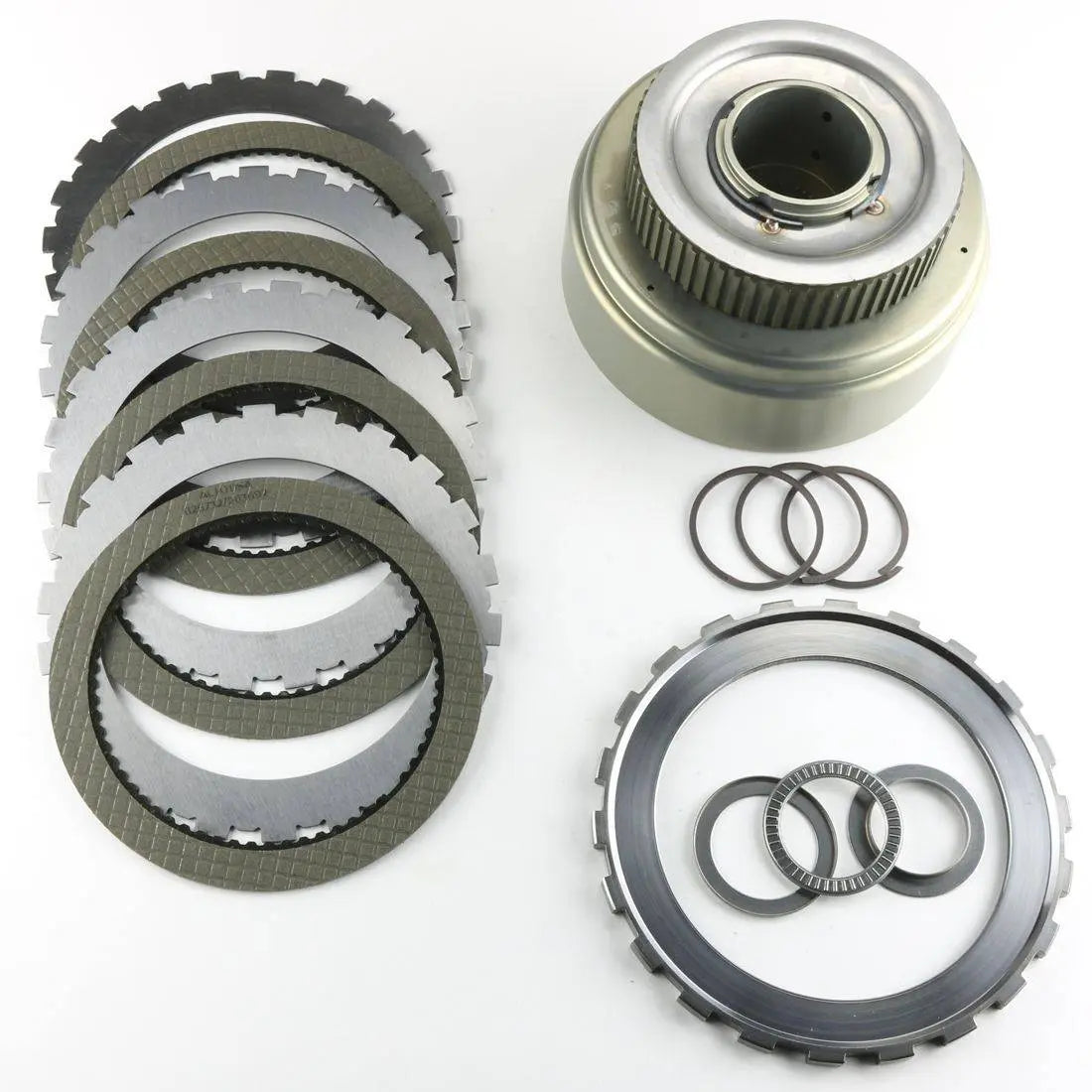 7075 Billet Aluminum Direct Drum Assembly w/ Super Sprag, 4 Clutch Intermediate
