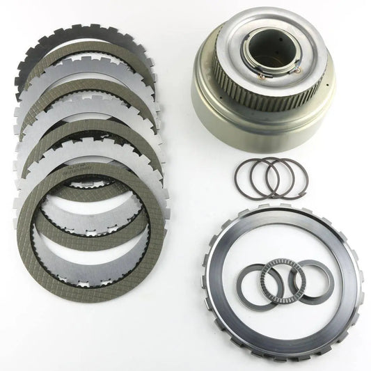 7075 Billet Aluminum Direct Drum Assembly w/ Super Sprag, 4 Clutch Intermediate