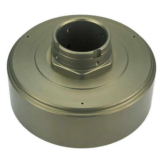 7075 Billet Aluminum Direct Drum, 1.125" Main Shaft - Bare