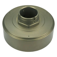 7075 Billet Aluminum Direct Drum, 1.125" Main Shaft - Bare