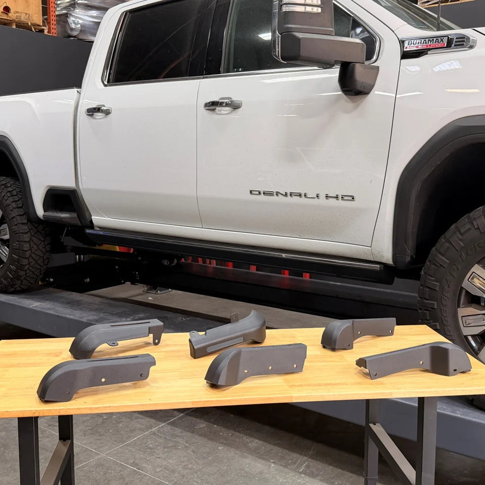 2020-2026 GMC Sierra 2500/3500 Front & Rear Fender Flare Caps S&B Filters