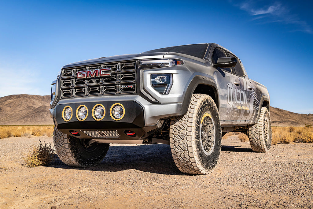 2023-2024 Canyon/Colorado Trail Boss & ZR2 2.5 Series Coilover Kit Remote Reservoir Icon Vehicle Dynamics Icon Vehicle Dynamics
