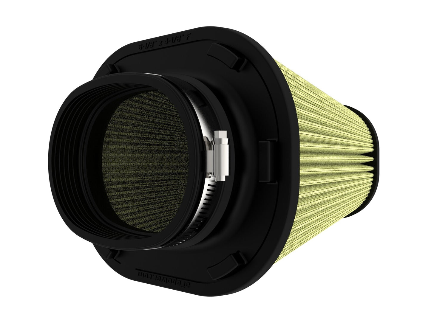 Track Series Intake Replacement Air Filter w/ Pro Guard 7 Media (6-1/8x4-1/8) Inch F x (9-1/4x7-1/4) Inch B x (6x4) Inch T x 7-1/8 Inch H aFe Power