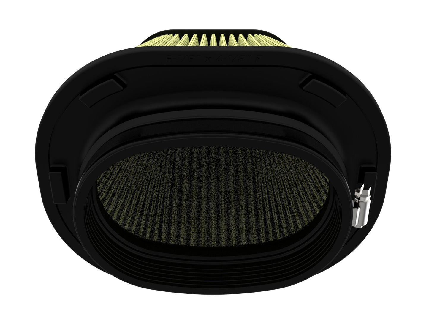Track Series Intake Replacement Air Filter w/ Pro Guard 7 Media (6-1/8x4-1/8) Inch F x (9-1/4x7-1/4) Inch B x (6x4) Inch T x 7-1/8 Inch H aFe Power