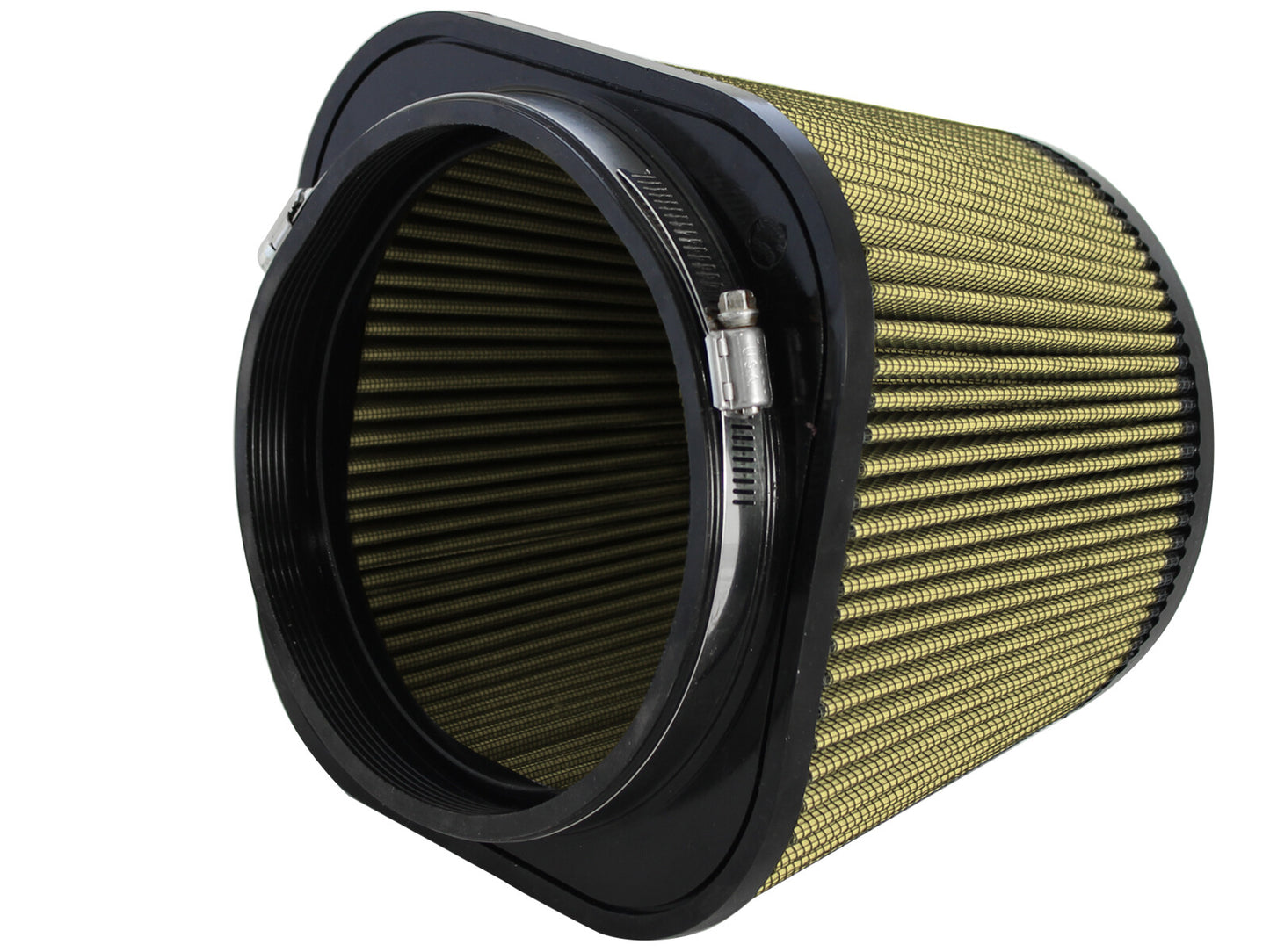 Magnum Force Intake Replacement Air Filter w/ Pro Guard 7 Media 7-1/8 Inch F x (8-3/4 x 8-3/4) Inch B x 7 Inch T (Inverted) x 6-3/4 Inch H aFe Power
