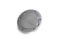 Brushed Aluminum Fuel Door For 2007-2018 Jeep Wrangler JK/JK Unlimited 2-Door/4-Door AMP Research AMP Research