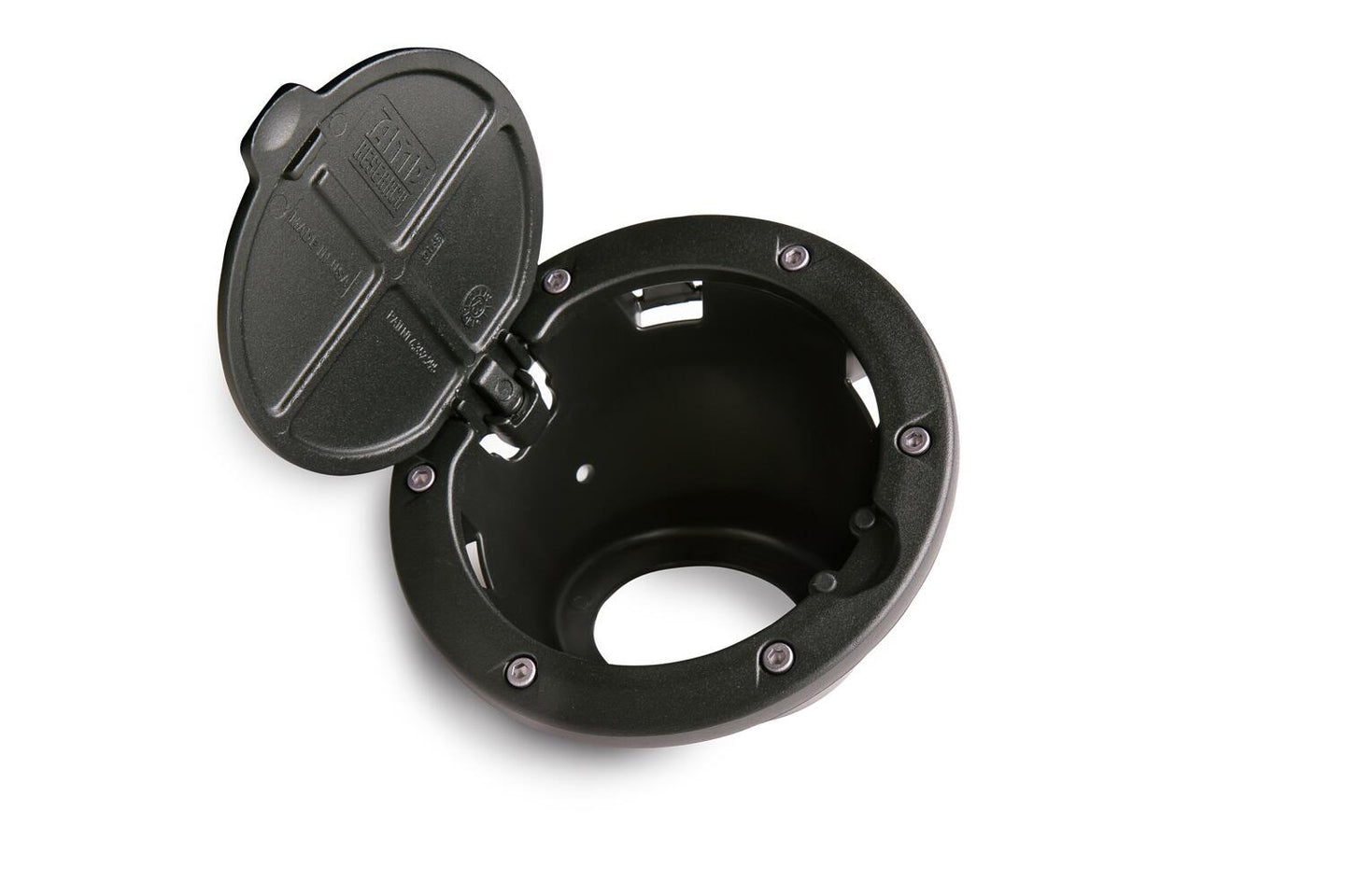 Black Fuel Door For 2007-2018 Jeep Wrangler JK/JK Unlimited 2/4-Door AMP Research AMP Research