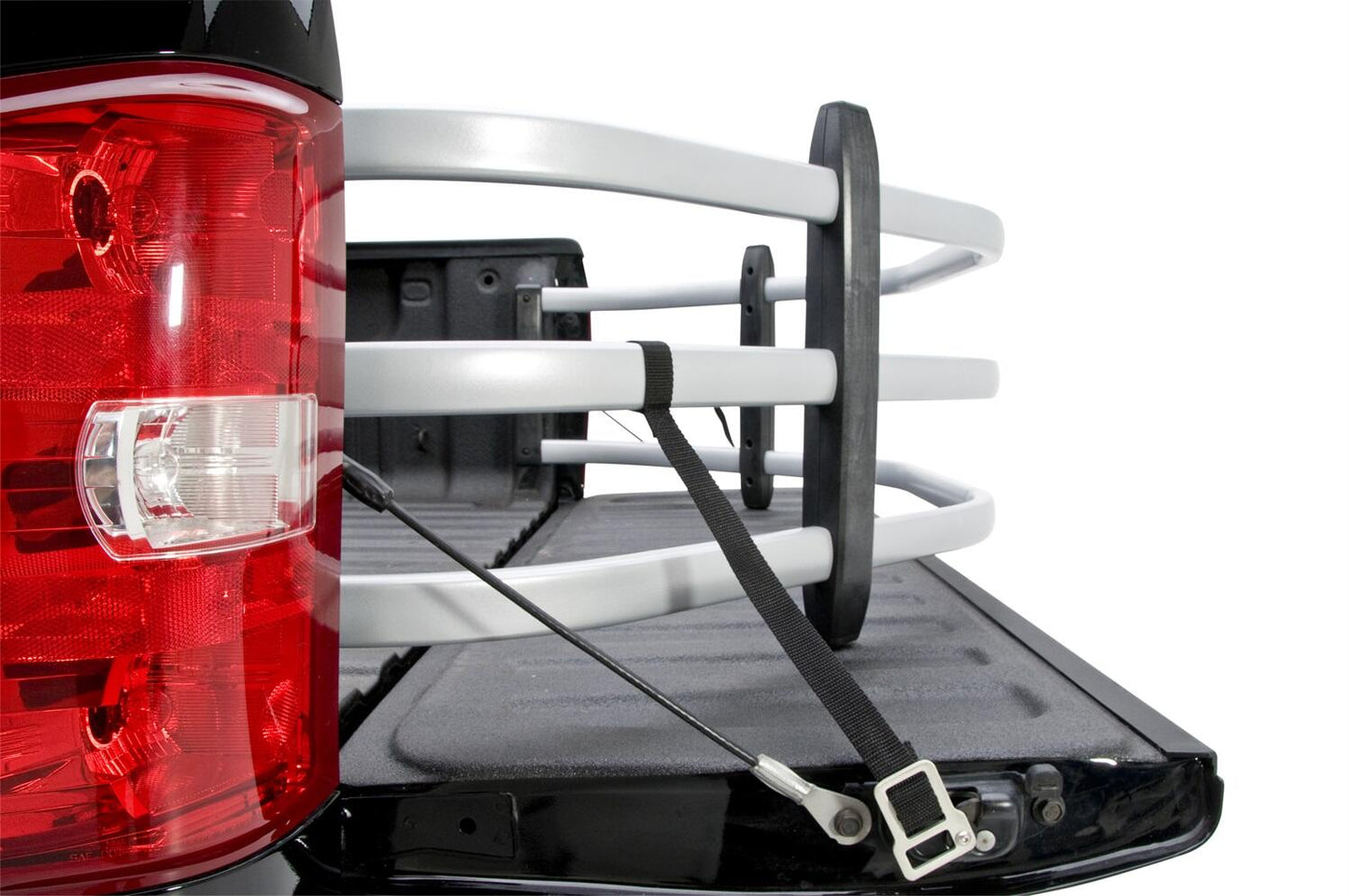 BedXtender HD Tailgate Bed Extender Sport Truck Bed Extender For 2007-2018 Silverado/Sierra 1500 (Incl 2019 Silverado LD/Sierra Limited) 2007-2019 Silverado/Sierra 2500/3500 Standard Bed AMP Research AMP Research
