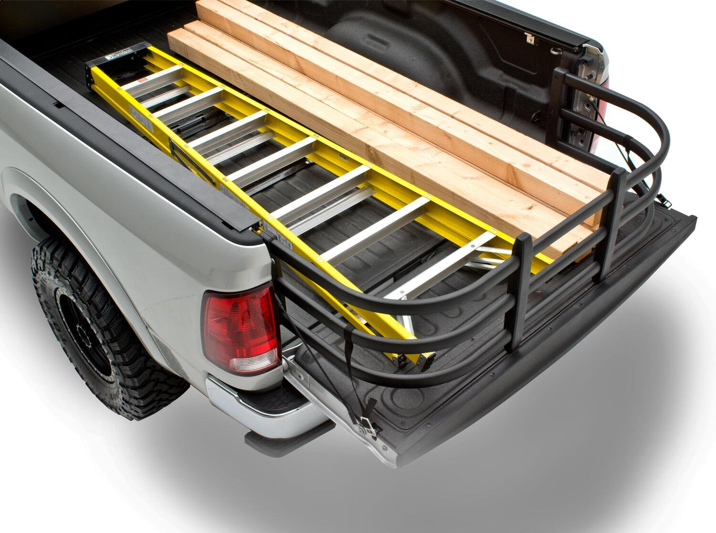 Black BedXtender HD Tailgate Bed Extender Max Truck Bed Extender For 2019-2021 Ford Ranger AMP Research AMP Research