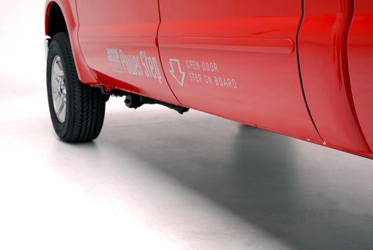 PowerStep Electric Running Boards For 1999-2001 and 2004-2007 Ford F-250/F-350/F-450 (All Cabs) 2000-2001 and 2004-2005 Ford Excursion AMP Research AMP Research