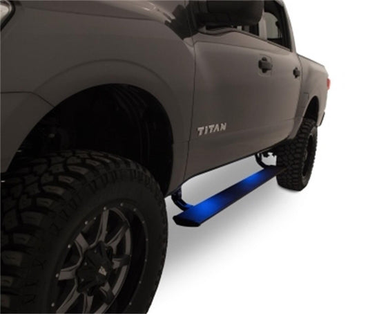 PowerStep Electric Running Boards For 2016-2019 Nissan Titan/Titan XD All Cabs AMP Research AMP Research